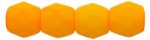 (image for) Czech Fire Polish 4mm-Saturated Sunflower Yellow