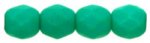 (image for) Czech Fire Polish 4mm-Neon Emerald