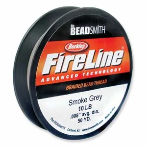 (image for) FireLine Smoke Grey-10 Pound Strength * 50 Yard Spool