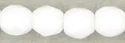 (image for) Czech Fire Polish 3mm-Opaque White