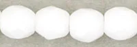 (image for) Czech Fire Polish 3mm-Opaque White