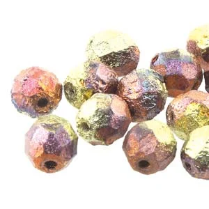 (image for) Czech Fire Polish 4mm-Etch California Gold Rush