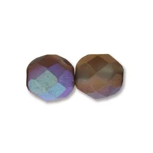 (image for) Czech Fire Polish 4mm-Glittery Matte Bronze