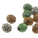 (image for) Czech Fire Polish 4mm-Snake Earthy Mix