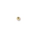 (image for) 14K Gold Filled 2mm Round Seamless Bead with 1 mm Hole. * 50 Bead Package