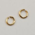 (image for) 14k Gold Filled - 4mm, 22 Gauge. Open Jump Rings * Package of 10