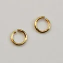(image for) 14k Gold Filled - 4mm, 22 Gauge. Open Jump Rings * Package of 10