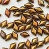 (image for) Czech GemDuo - Matte Metallic Gold Iris * 10 Grams
