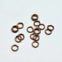 (image for) Antique Copper Plate - 4mm Jump Ring * 20 Pieces