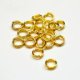 (image for) Gold Plate - 5mm Split Ring * Package of 10