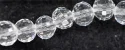 (image for) CRYSTAL 6 mm Round Multi Faceted Bead * 100 Beads