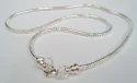 (image for) European Style Necklace-Silver Plate Snake Chain-18"
