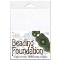 (image for) Beading Foundation-4 pack White 4.25 x 5.5" * 4 Pieces