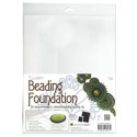 (image for) Beading Foundation-White 8.5 x 11" * One Piece Package
