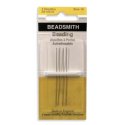(image for) Beadsmith Beading Needles - Size 10 Regular, 4 Needles