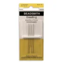 (image for) Beadsmith Beading Needles - Size 10 Regular, 4 Needles