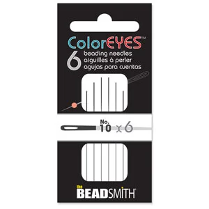 (image for) ColorEye Beading Needles - Size #10 * 6 Needles