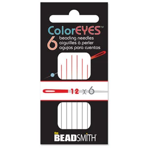 (image for) ColorEye Beading Needles - Size #12 * 6 Needles