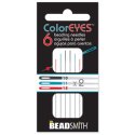 (image for) ColorEye Beading Needles - Assorted Sizes * 6 Needles