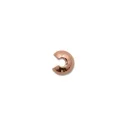 (image for) Copper Plate - 4mm Crimp Covers