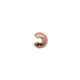 (image for) Copper Plate - 4mm Crimp Covers