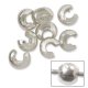 (image for) Sterling Silver - 4mm Crimp Covers