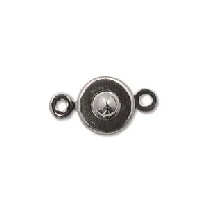 (image for) Silver Plate - 7mm Snap Clasp