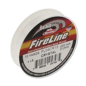(image for) FireLine Crystal Clear-4 Pound Strength * 15 Yard Spool