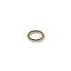 (image for) Gold Plate - 4mm x 6mm Oval Jump Ring * Package of 12
