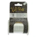 (image for) Tarnish Resistant Wire - 18 Gauge Silver * 10 Yard Spool