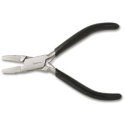 (image for) Double Nylon Jaw Chainnose Pliers * Black Handles