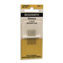 (image for) BeadSmith Sharps Needles, Size #11 * 12 Piece Package
