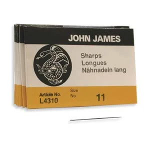 (image for) John James Sharps Needles Size 11 * 25 Needles