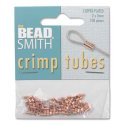 (image for) Copper Plate - 2x2mm Crimp Tubes * 100 Piece Package