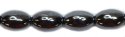 (image for) Hematite Stone Bead - 8mm x 12mm Oval Magnetic