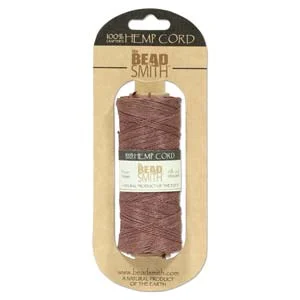 (image for) Hemp 10lb Test-50 gram Spool Brown