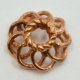 Handmade Java Copper 7 mm Open Bead Cap * 20 Pieces (image for) Handmade Java Copper 7 mm Open Bead Cap * 20 Pieces