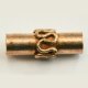 Handmade Java Copper 10 mm Scroll Design Tube Beads * 10 Beads (image for) Handmade Java Copper 10 mm Scroll Design Tube Beads * 10 Beads