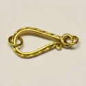 (image for) Handmade Java Brass Twisted Large Hook & Eye