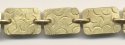 (image for) Handmade Java Brass-Textured Rectangular Tab Chain