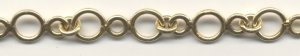 (image for) Handmade Java Brass-3 Link Chain