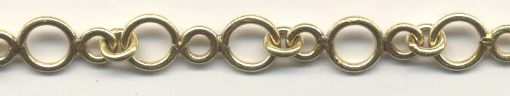 (image for) Handmade Java Brass-3 Link Chain