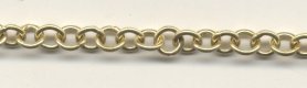 (image for) Handmade Java Brass-Round Link Cable Chain