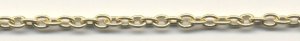 (image for) Handmade Java Brass-Small Oval Rounded Link Chain