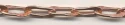 (image for) Handmade Java Copper-Twist Textured Heavy Rectangular Chain