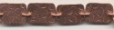 (image for) Handmade Java Copper-Textured Rectangular Tab Chain
