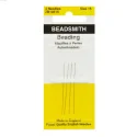 (image for) BeadSmith Beading Needles-Size 15 Regular * 4 Needle Package
