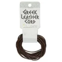 (image for) Brown Greek Leather Cord - 2 mm * 5 Meters