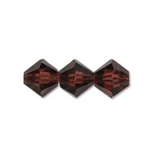 (image for) Preciosa Crystal-6mm Bicone Light Burgundy * 72 Pieces