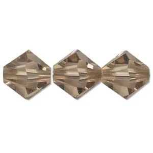 (image for) Preciosa Crystal-6mm Bicone Light Colorado Topaz * 72 Pieces